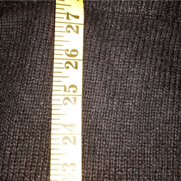 Victoria Jones 2X AngoraBlend Black EmbroideryKnittedButtonsUpLslWomen'sCardigan - Picture 9 of 9